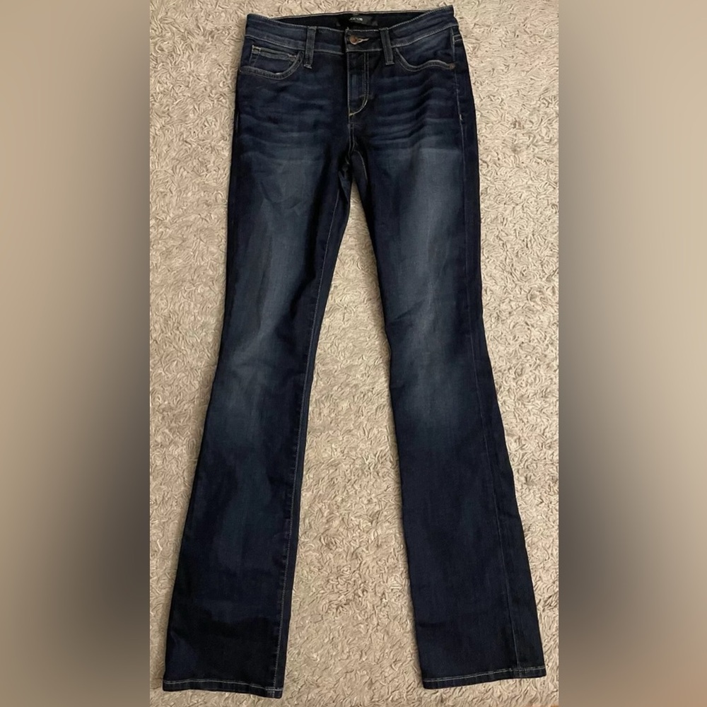JOE’S Zoey slim fit mini boot cut blue denim jeans 26